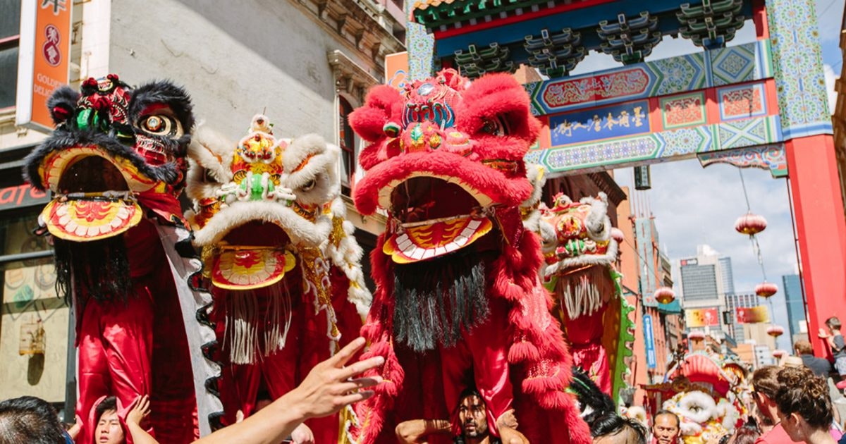 chinatown melbourne chinese new year 2025