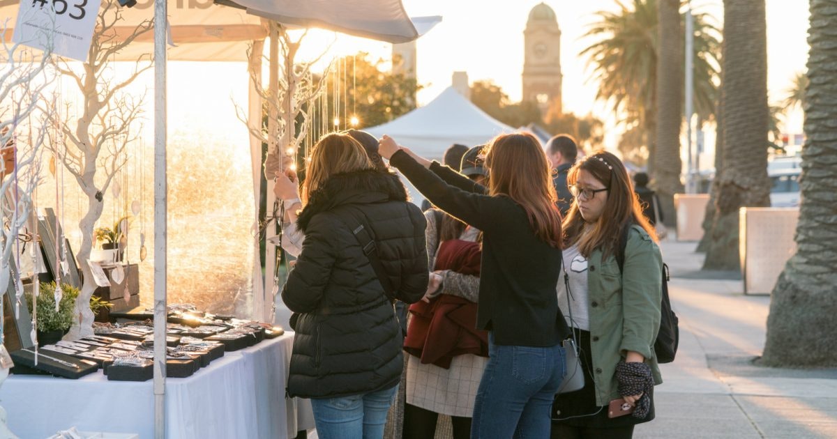 St Kilda Esplanade Market Melbourne Now